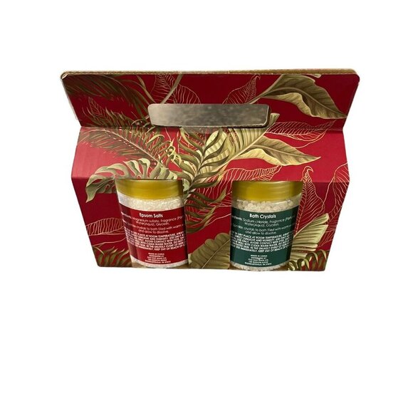 Studio Selection Bath Salt Two-Piece Set Lemon Bath Crystals / Epsom Salts - Picture 3 of 4